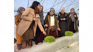 Topraksız tarım projesine kadın çiftçilerden yoğun ilgi